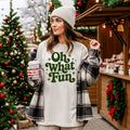 Retro Oh What Fun - Adult & Kids T-Shirts, Sweatshirts & Hoodies apparel design preview 1