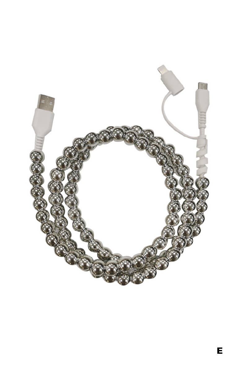 ..0102 Tik Tok Beaded Dual Usb Fast Charging Cable - Adult & Kids T-Shirts, Sweatshirts & Hoodies apparel design preview 1