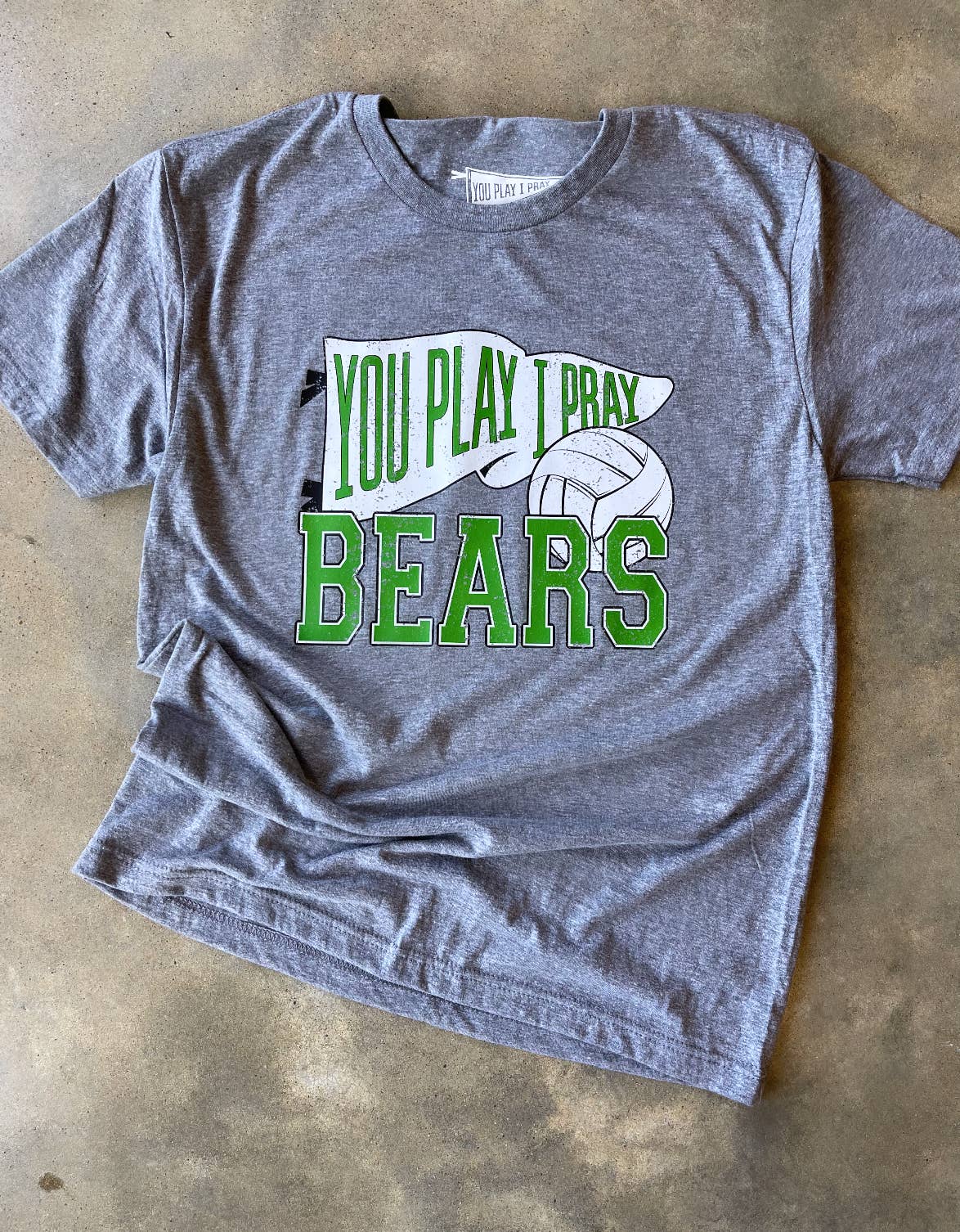 Custom White Flag Volleyball Sport - Adult & Kids T-Shirts, Sweatshirts & Hoodies apparel design preview 1