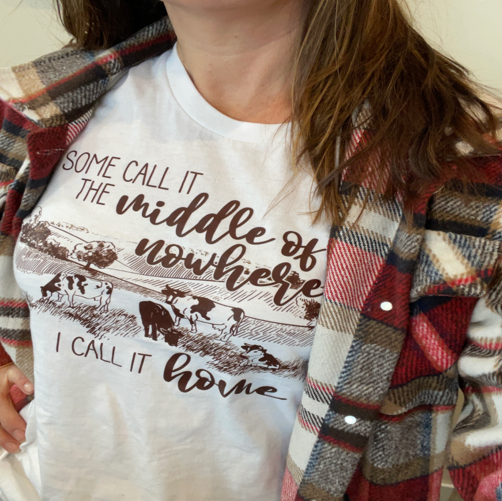Middle of Nowhere - Adult & Kids T-Shirts, Sweatshirts & Hoodies apparel design preview 1