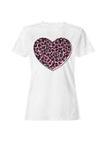 Wild Heart Leopard Print Love Women's - Adult & Kids T-Shirts, Sweatshirts & Hoodies apparel design preview 1