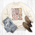 Boho Stacked Nurse - Adult & Kids T-Shirts, Sweatshirts & Hoodies apparel design preview 1