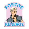 Positive Kenergy Die-Cut Sticker - Adult & Kids T-Shirts, Sweatshirts & Hoodies apparel design preview 1