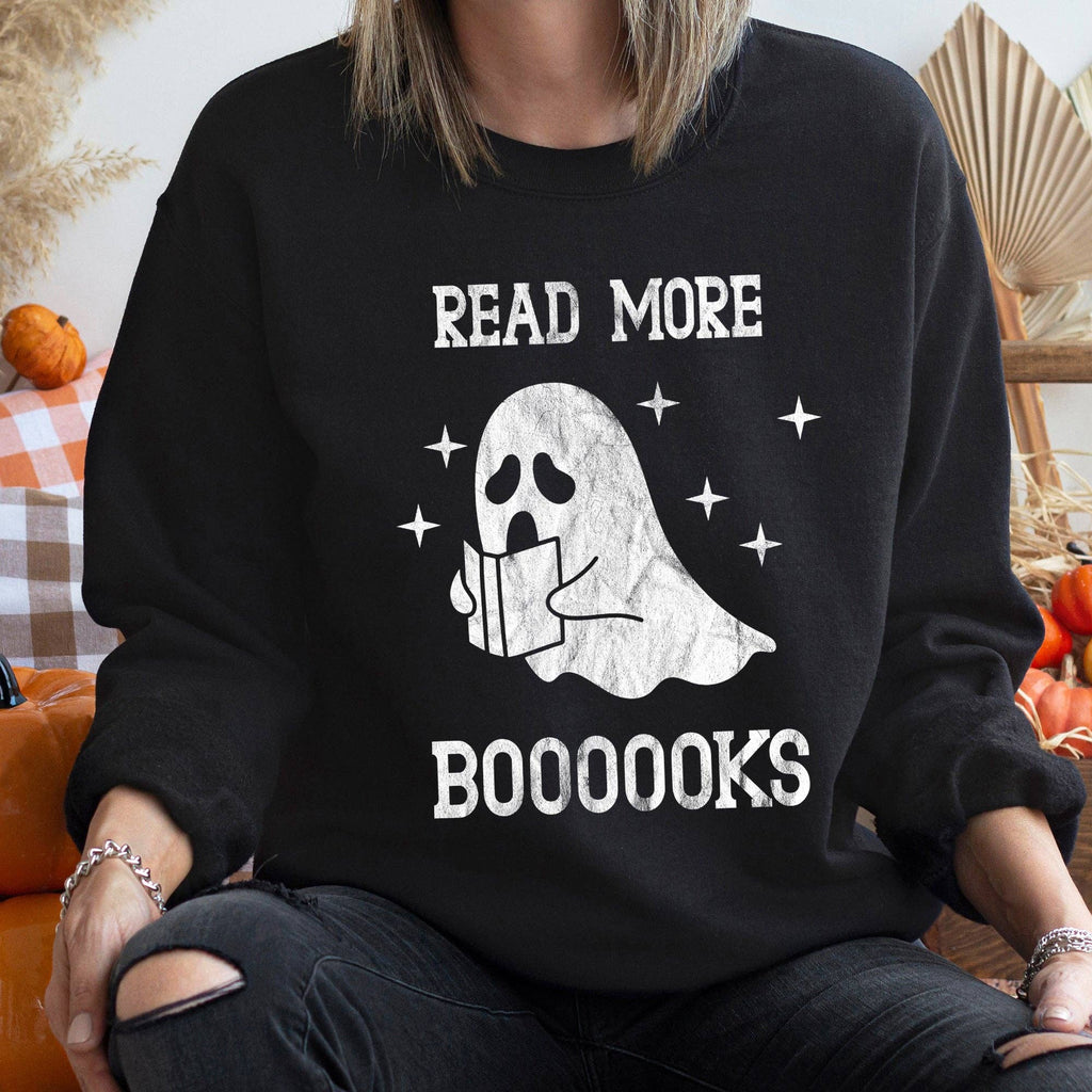 Read More Books Halloween - Adult & Kids T-Shirts, Sweatshirts & Hoodies apparel design preview 1