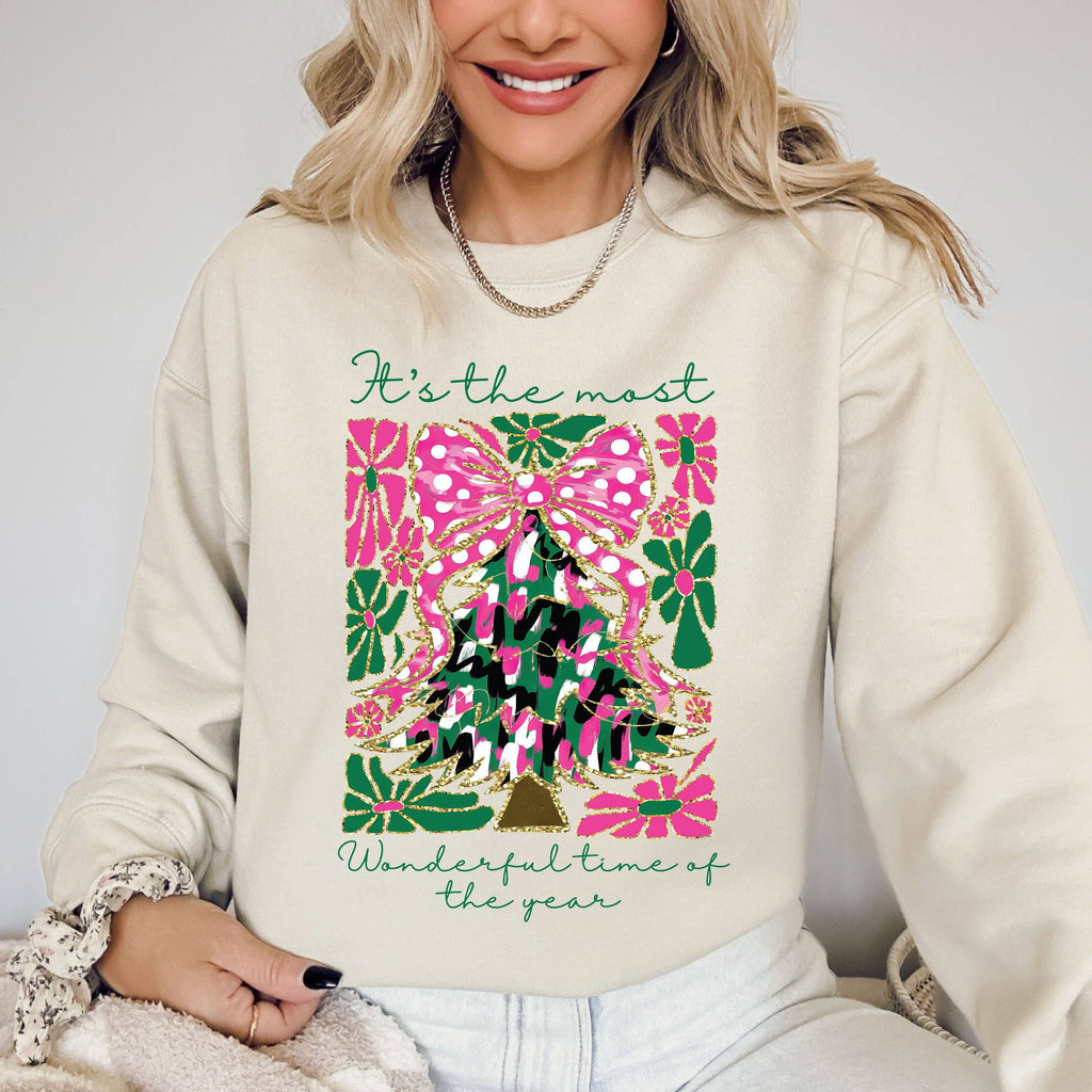 It's the Most Wonderful Time of Year Fauxgold - Adult & Kids T-Shirts, Sweatshirts & Hoodies apparel design preview 1