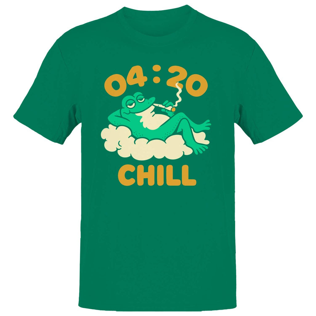 04:20 Chill Frog Men's - Adult & Kids T-Shirts, Sweatshirts & Hoodies apparel design preview 1