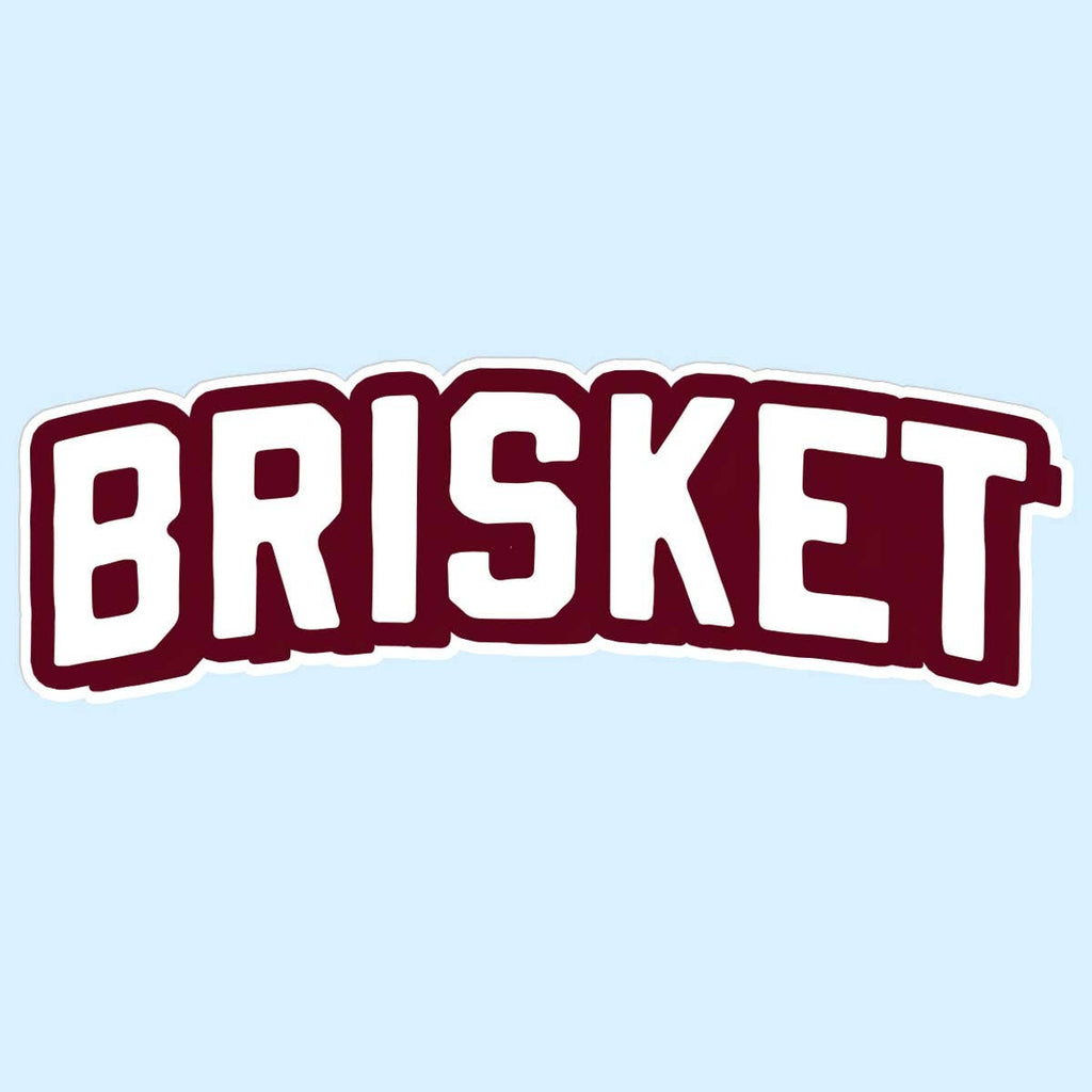 Brisket Sticker Decal, Father's Day - Adult & Kids T-Shirts, Sweatshirts & Hoodies apparel design preview 1