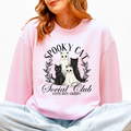 Spooky Cat Social Club, Cute, Halloween, Ghosts - Adult & Kids T-Shirts, Sweatshirts & Hoodies apparel design preview 1