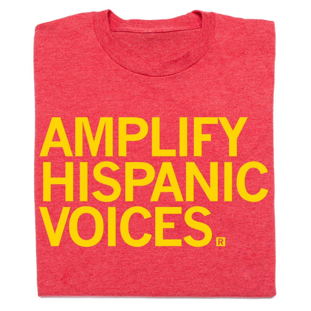 Amplify Hispanic Voices - Adult & Kids T-Shirts, Sweatshirts & Hoodies apparel design preview 1