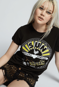 302432 930 Elvis X Sun Record the Bird - Adult & Kids T-Shirts, Sweatshirts & Hoodies apparel design preview 1