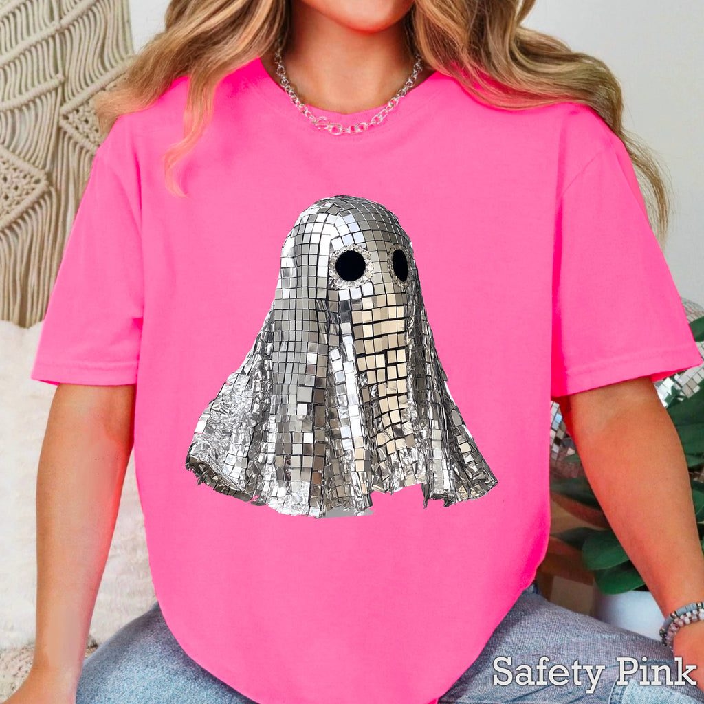 Disco Ghost Women'S Halloween 2025 Graphic Gildan - Adult & Kids T-Shirts, Sweatshirts & Hoodies apparel design preview 1