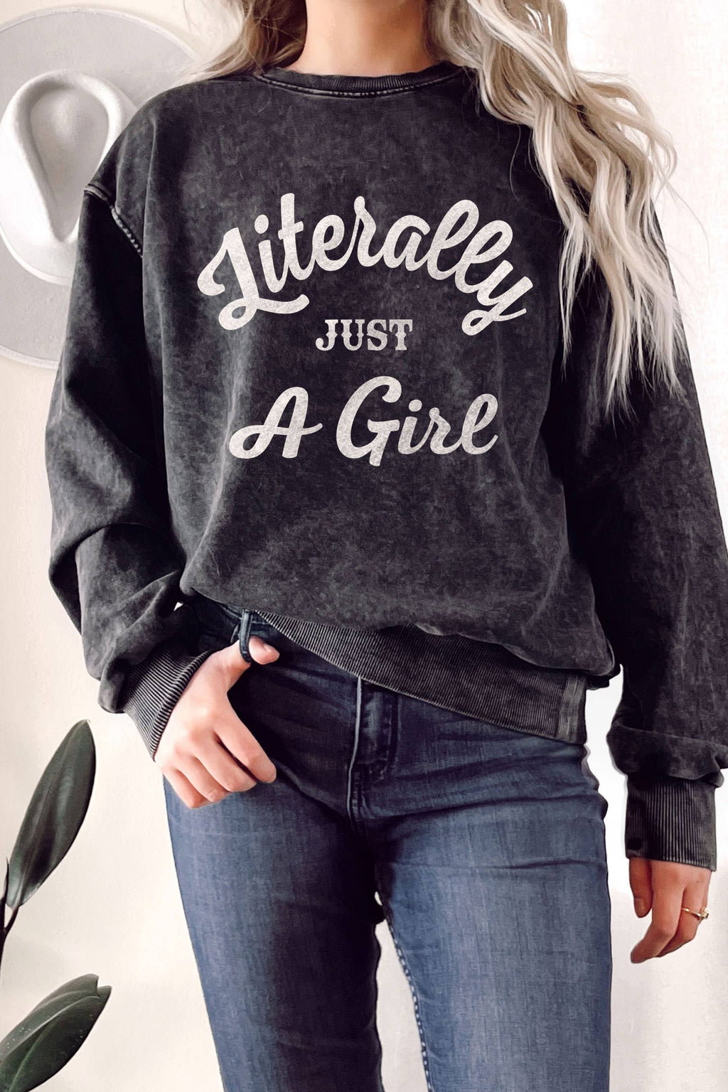 Literally Just A G Mineral Graphic Terry - Adult & Kids T-Shirts, Sweatshirts & Hoodies apparel design preview 1