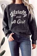 Literally Just A G Mineral Graphic Terry - Adult & Kids T-Shirts, Sweatshirts & Hoodies apparel design preview 1