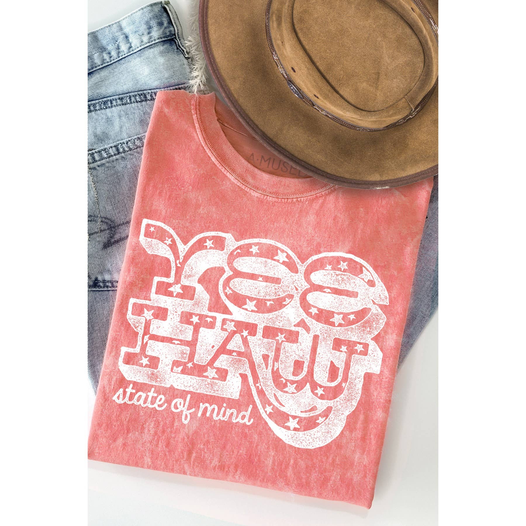 Yes Haw Stare of Mind Mineral Wash - Adult & Kids T-Shirts, Sweatshirts & Hoodies apparel design preview 1