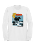Pnw Bear with Scenic Cascade Women's - Adult & Kids T-Shirts, Sweatshirts & Hoodies apparel design preview 1