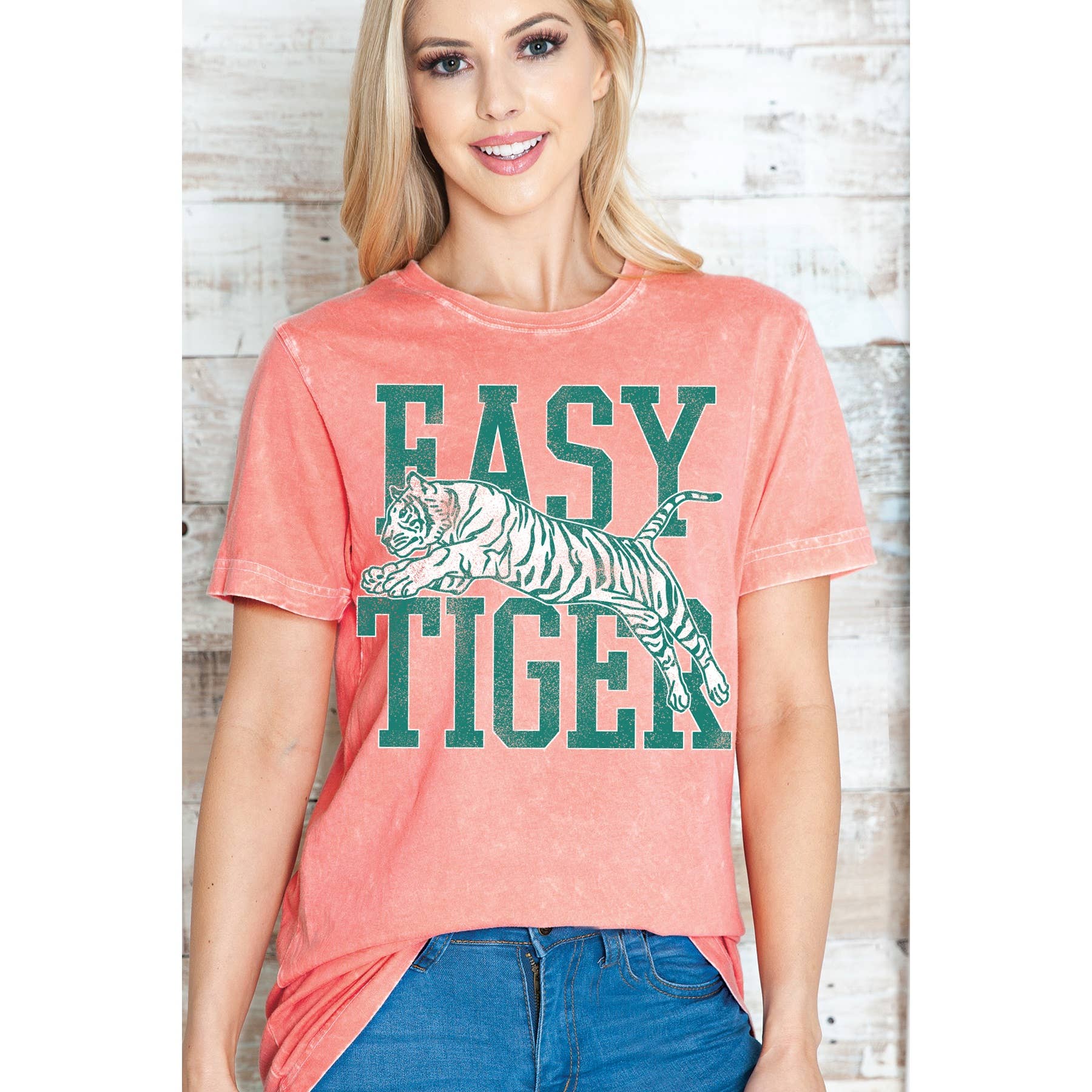 Easy Tiger- Mineral Wash - Adult & Kids T-Shirts, Sweatshirts & Hoodies apparel design preview 1
