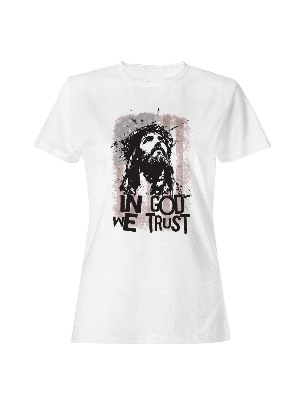 In God We Trust Faith Design Women's - Adult & Kids T-Shirts, Sweatshirts & Hoodies apparel design preview 1