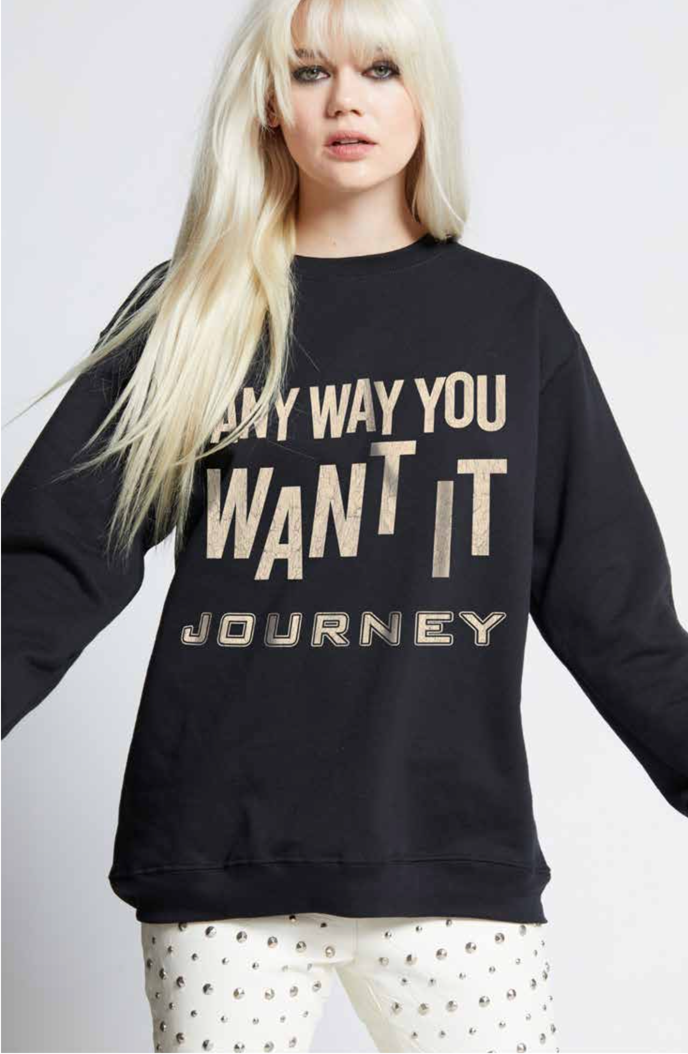 302778 830 Journey Any Way You Want It Fitted - Adult & Kids T-Shirts, Sweatshirts & Hoodies apparel design preview 1