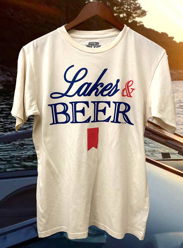 Lakes Beer Relaxed - Adult & Kids T-Shirts, Sweatshirts & Hoodies apparel design preview 1
