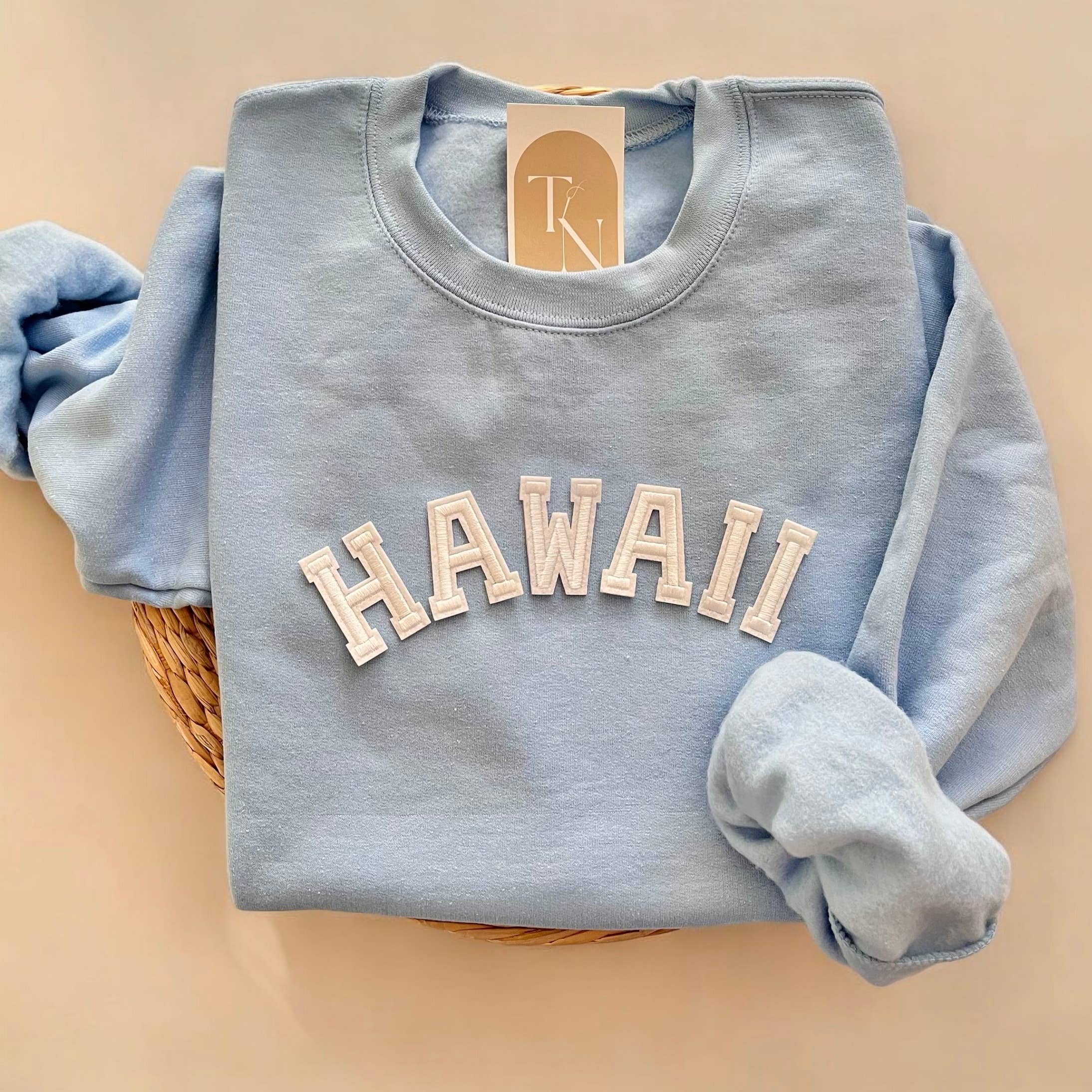 Hawaii Crewneck Aloha State - Adult & Kids T-Shirts, Sweatshirts & Hoodies apparel design preview 1