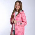 LM-RC-1001PD Pink/Hot Pink Lulu Mac Raincoat - Adult & Kids T-Shirts, Sweatshirts & Hoodies apparel design preview 1