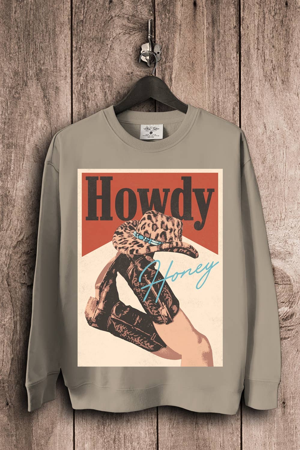Howdy Honey - Adult & Kids T-Shirts, Sweatshirts & Hoodies apparel design preview 1