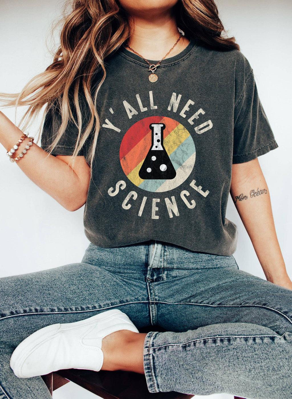 Y'all Need Science Funny Wh - Adult & Kids T-Shirts, Sweatshirts & Hoodies apparel design preview 1