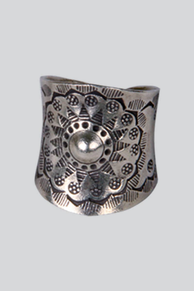 Hill Tribe Silver Adjustable Ring (SR-81) - Adult & Kids T-Shirts, Sweatshirts & Hoodies apparel design preview 1