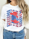 Party in the USA Boots Graphic - Adult & Kids T-Shirts, Sweatshirts & Hoodies apparel design preview 1