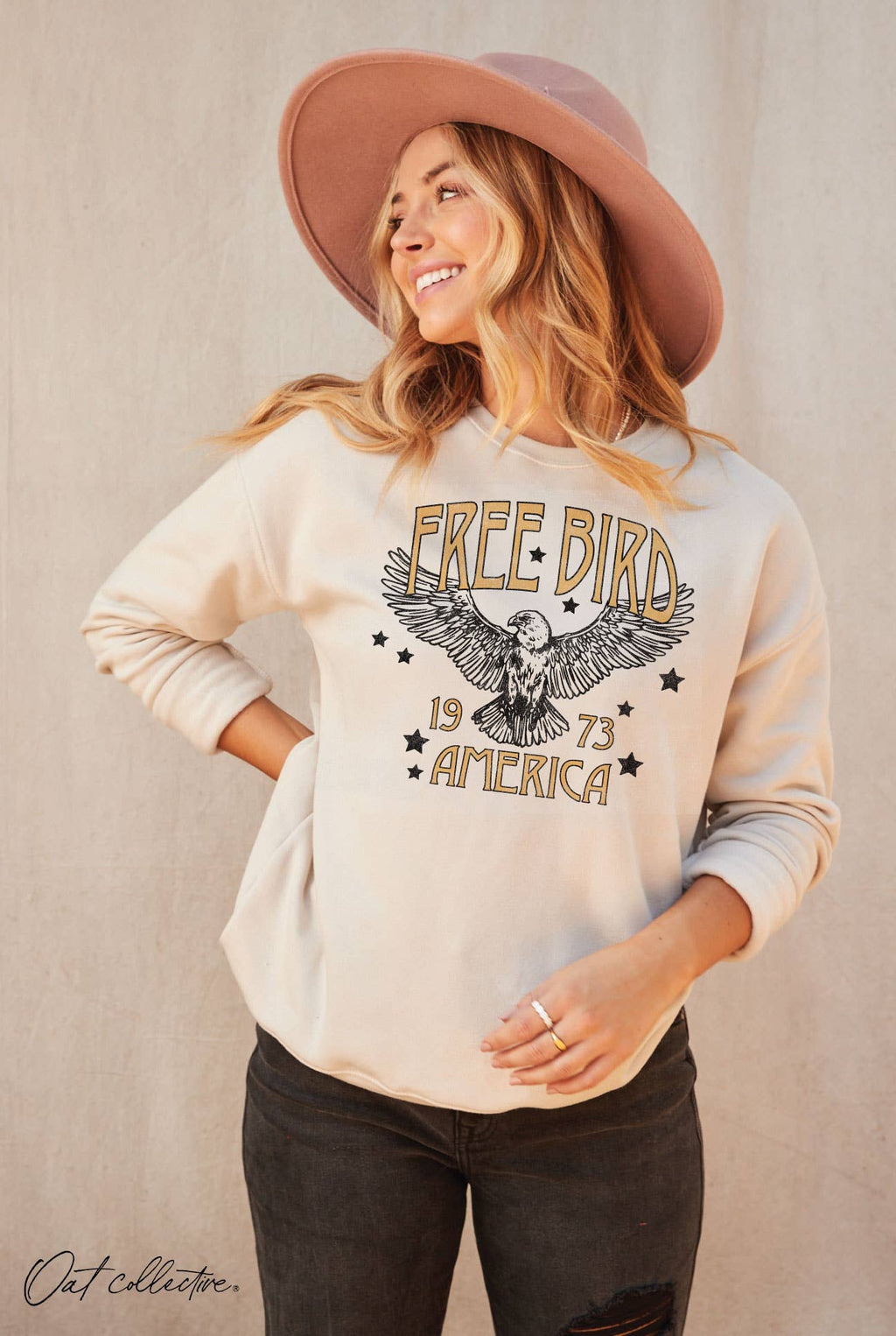 Free Bird America Graphic - Adult & Kids T-Shirts, Sweatshirts & Hoodies apparel design preview 1