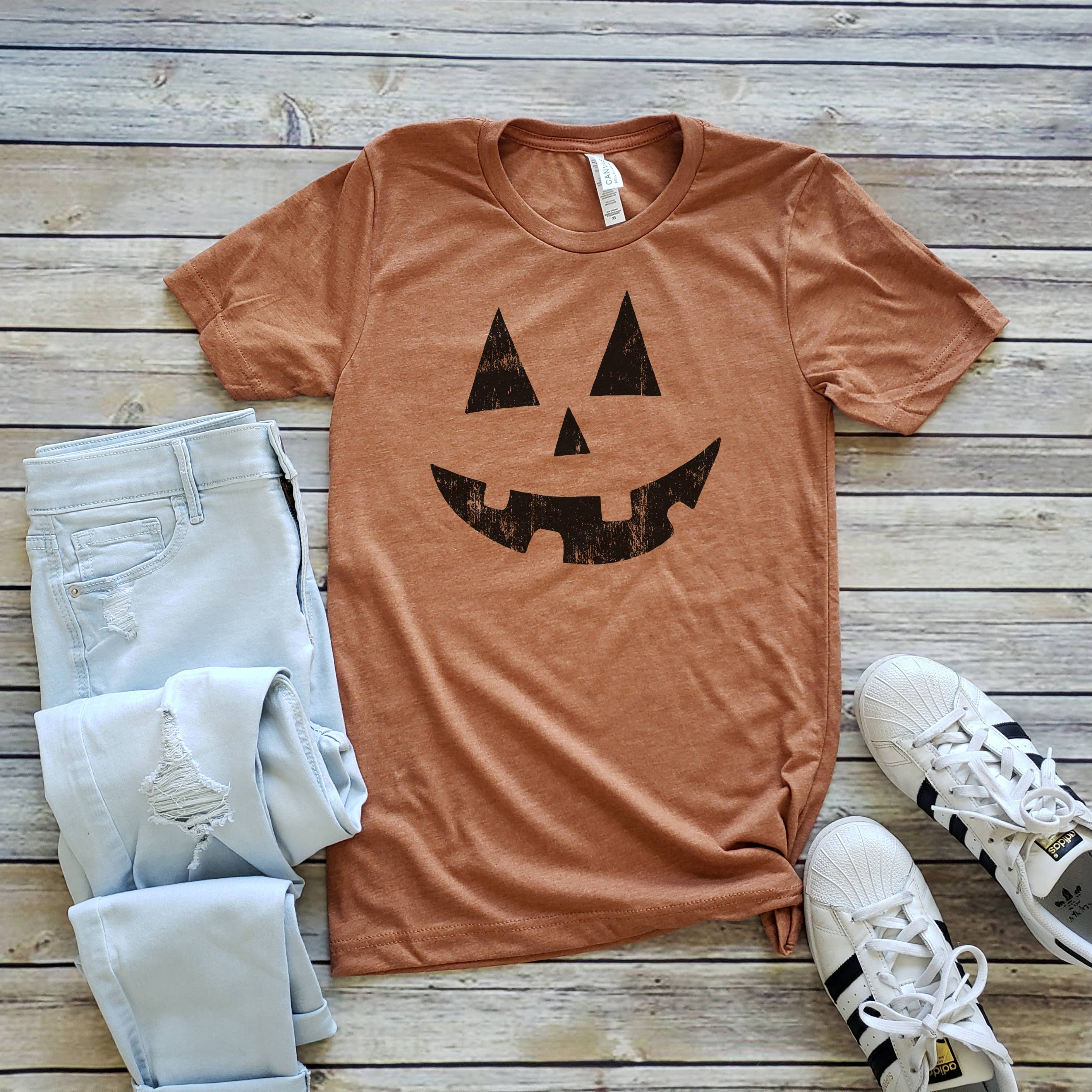 Jack O Lantern Halloween Sizes XS-2XL - Adult & Kids T-Shirts, Sweatshirts & Hoodies apparel design preview 1