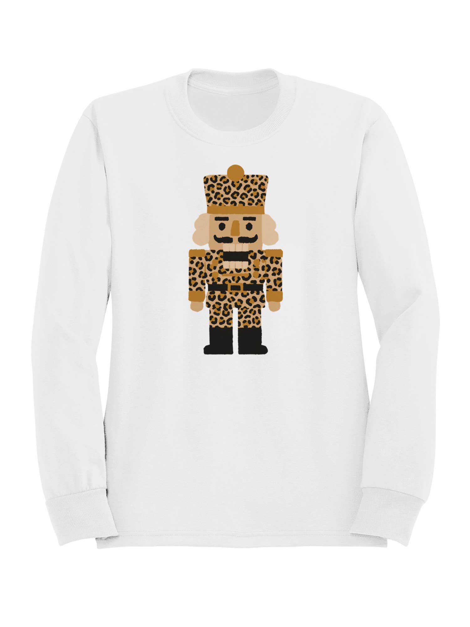 Leopard Print Nutcracker Design Men's - Adult & Kids T-Shirts, Sweatshirts & Hoodies apparel design preview 1