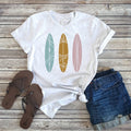 Surfboards Summer Beach Sizes XS-2XL - Adult & Kids T-Shirts, Sweatshirts & Hoodies apparel design preview 1