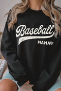 Baseball Mama Graphic Brushed - Adult & Kids T-Shirts, Sweatshirts & Hoodies apparel design preview 1