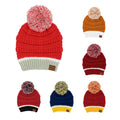 College Football Team Color Yarn Beanie with Pom - Adult & Kids T-Shirts, Sweatshirts & Hoodies apparel design preview 1