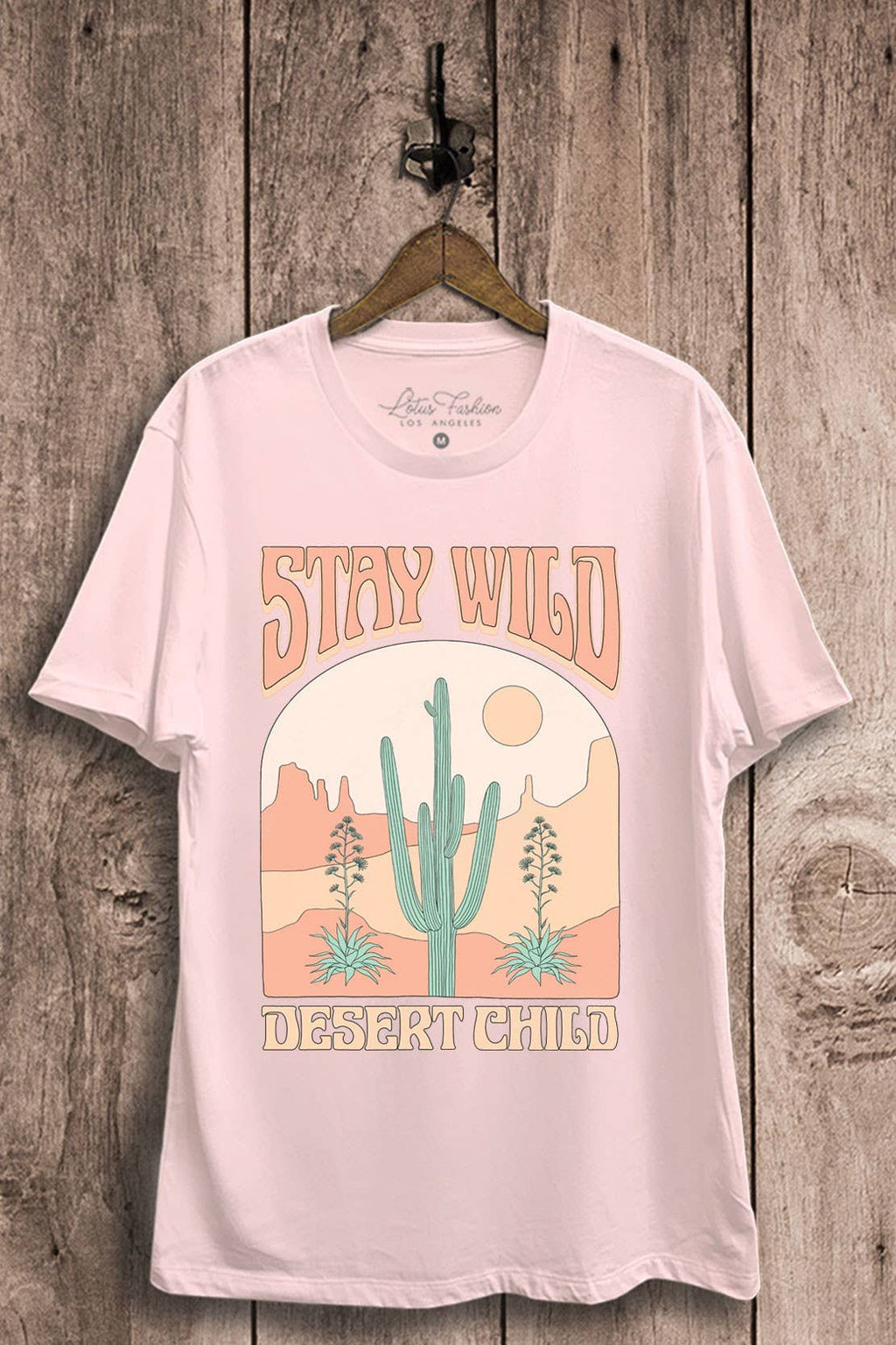 Stay Wild Desert Child Graphic Top - Adult & Kids T-Shirts, Sweatshirts & Hoodies apparel design preview 1