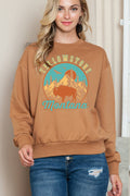 Women Montana Graphic Print Sweater Top - Adult & Kids T-Shirts, Sweatshirts & Hoodies apparel design preview 1