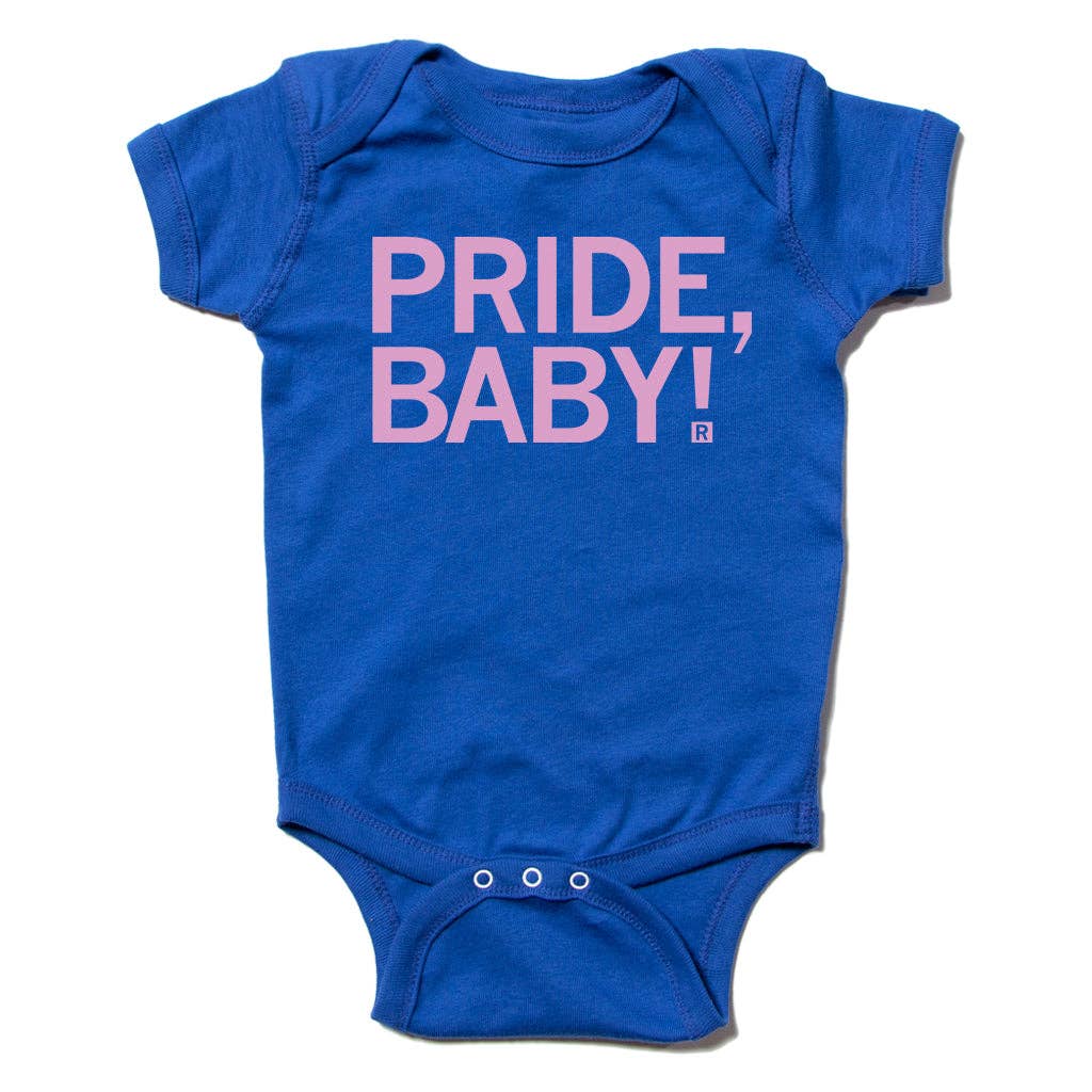 Pride, Baby! Onesie - Adult & Kids T-Shirts, Sweatshirts & Hoodies apparel design preview 1