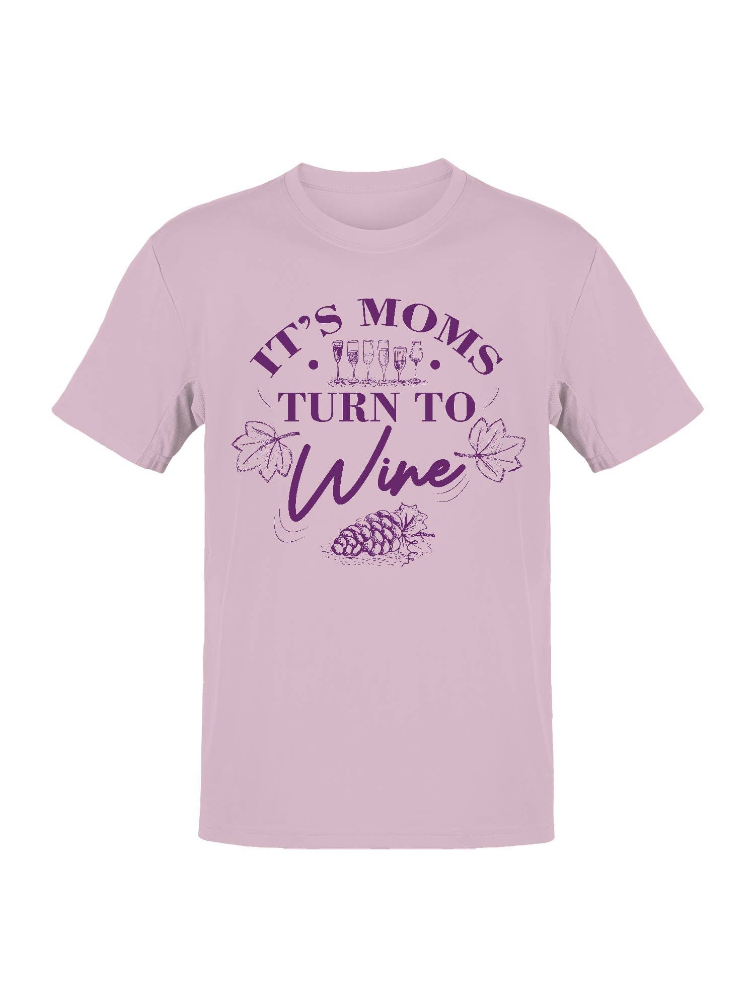 Enjoying Wine Time For Moms Women's - Adult & Kids T-Shirts, Sweatshirts & Hoodies apparel design preview 1