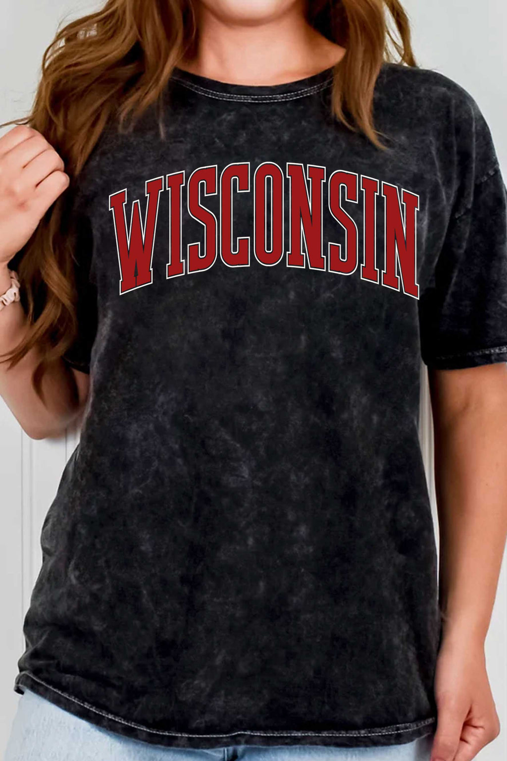 Wisconsin Puff Mineral Graphic - Adult & Kids T-Shirts, Sweatshirts & Hoodies apparel design preview 1