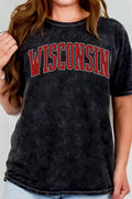 Wisconsin Puff Mineral Graphic - Adult & Kids T-Shirts, Sweatshirts & Hoodies apparel design preview 1