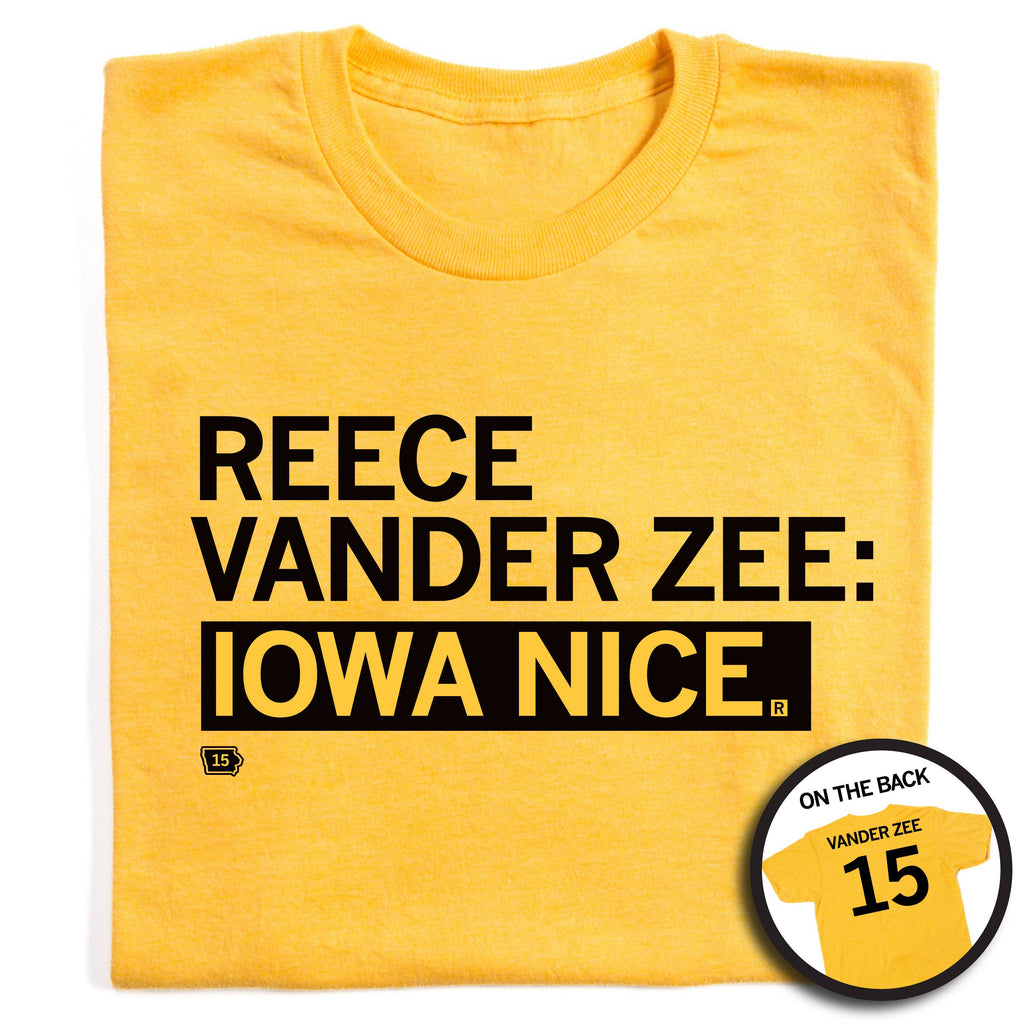 Rvz Iowa Nice Gold - Adult & Kids T-Shirts, Sweatshirts & Hoodies apparel design preview 1