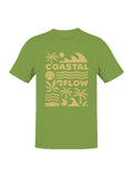 Coastal Flow Tropical Vibes Men's - Adult & Kids T-Shirts, Sweatshirts & Hoodies apparel design preview 1