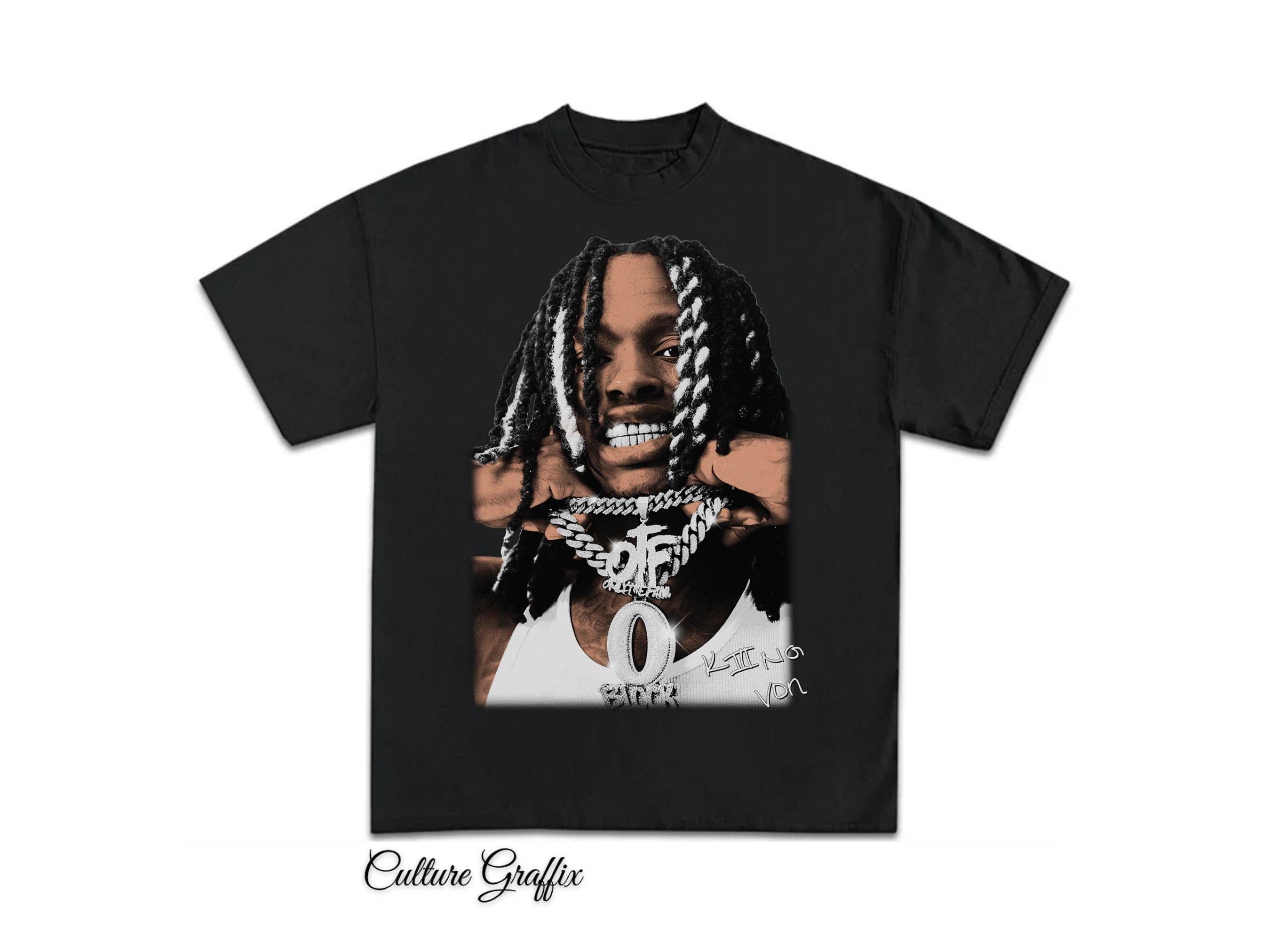 Vintage King Von Graphic Hip Hop - Adult & Kids T-Shirts, Sweatshirts & Hoodies apparel design preview 1