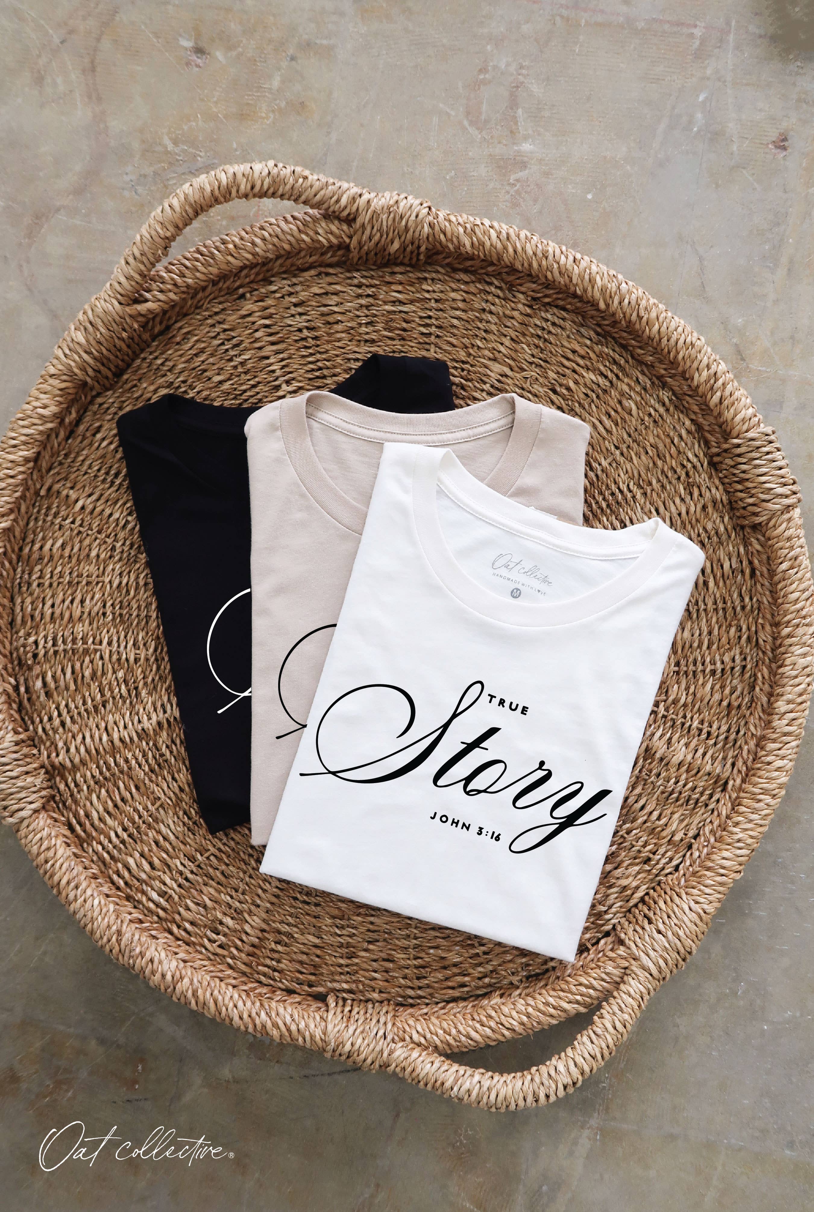 True Story John 3:16 Graphic - Adult & Kids T-Shirts, Sweatshirts & Hoodies apparel design preview 1