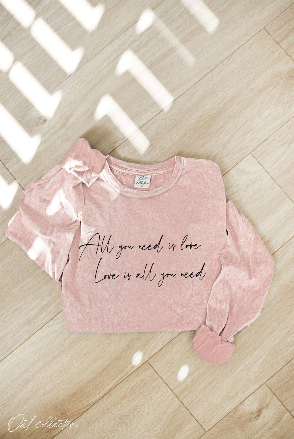 All You Need Mineral Washed Graphic - Adult & Kids T-Shirts, Sweatshirts & Hoodies apparel design preview 1