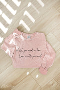 All You Need Mineral Washed Graphic - Adult & Kids T-Shirts, Sweatshirts & Hoodies apparel design preview 1