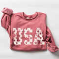 Retro USA Stars Patriotic America 4th of July - Adult & Kids T-Shirts, Sweatshirts & Hoodies apparel design preview 1