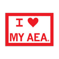 I Heart My Aea Sticker - Adult & Kids T-Shirts, Sweatshirts & Hoodies apparel design preview 1