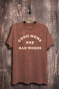Good Moms Say Bad Words Graphic Top - Adult & Kids T-Shirts, Sweatshirts & Hoodies apparel design preview 1